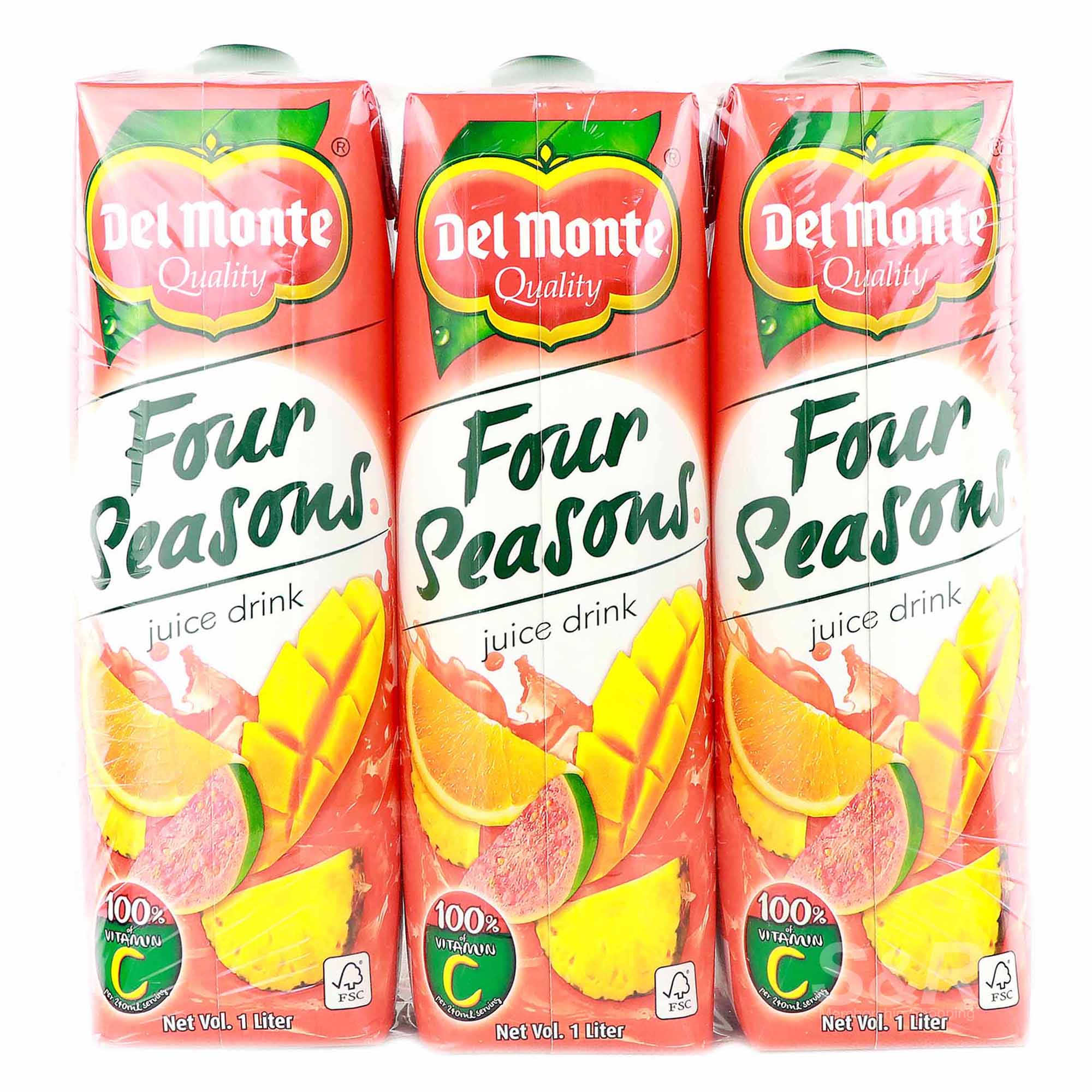 Del Monte Four Seasons Juice Drink 3pcs